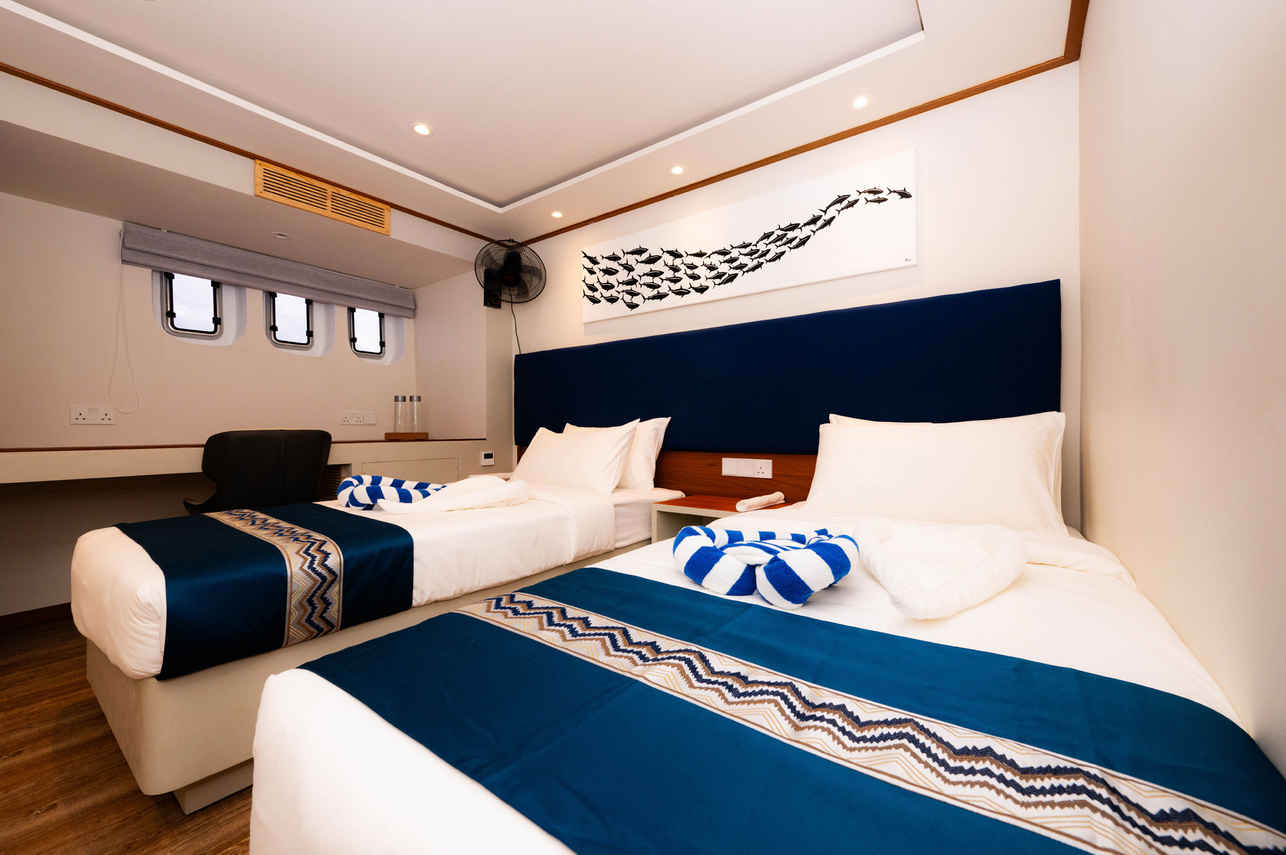 Cabine Dupla Solteiro - EcoPro Seascape
