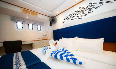 Lower Deck Double Cabins