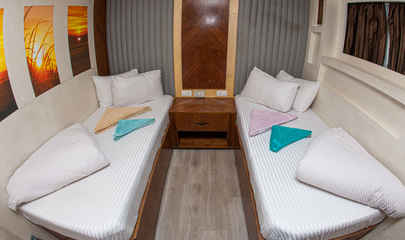 Lower Deck Twin Cabins