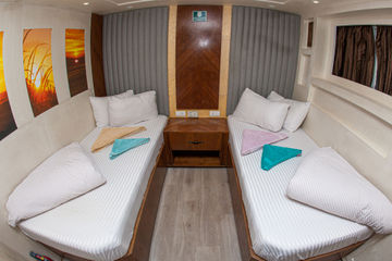 Lower Deck Twin Cabins