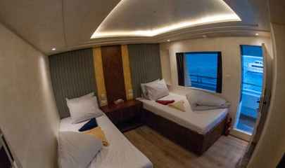 Upper Deck Twin Cabins