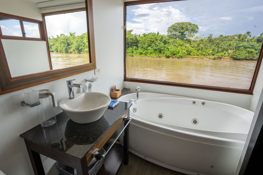 Baños privados - Anakonda Amazon Cruise