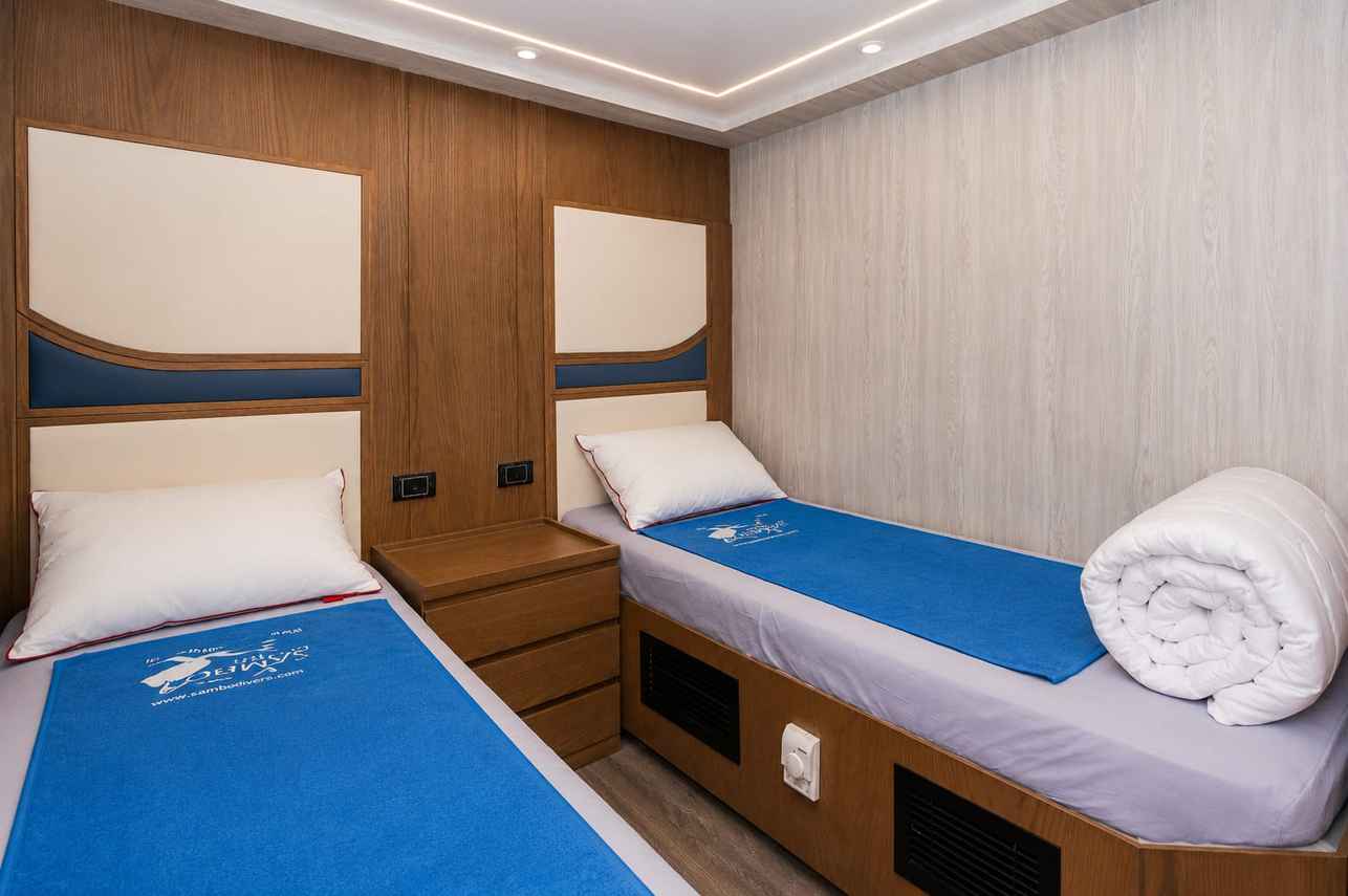 Twin Cabin - Lower Deck