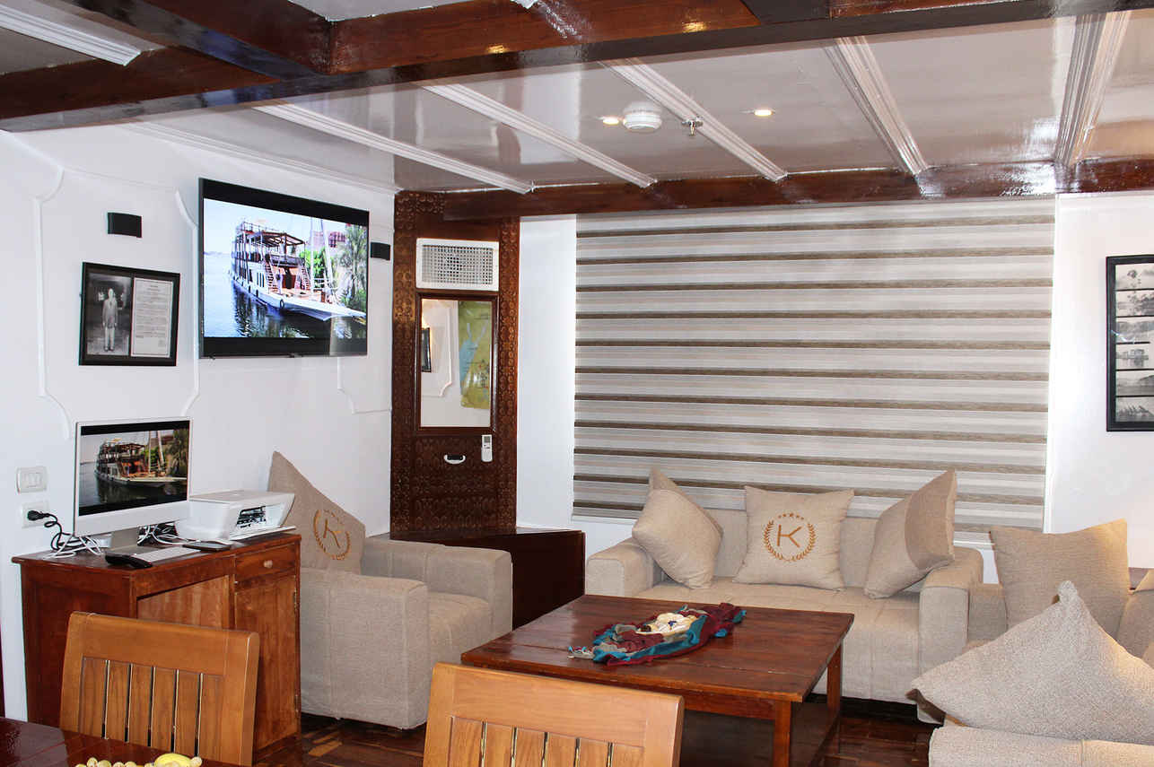 Salon intérieur - Nile Queen II