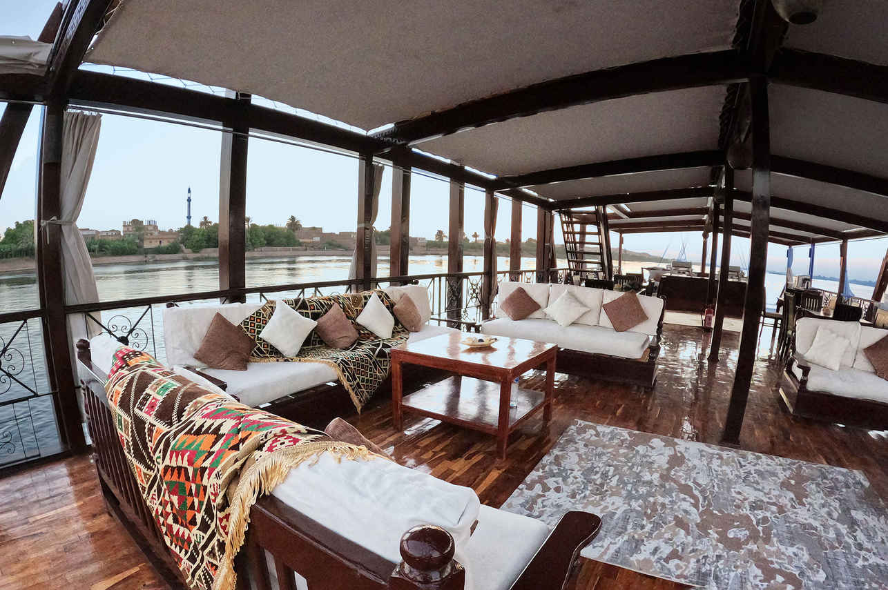 Salon extérieur - Nile Queen II