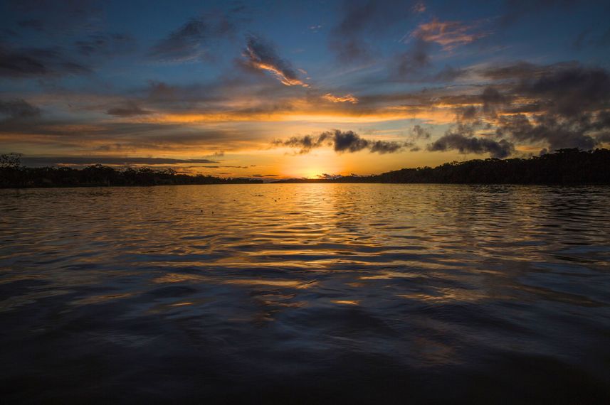 Amazon River Sunset
