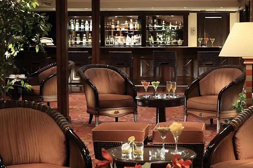 Área de Bar e Lounge - Iberotel Crown Empress