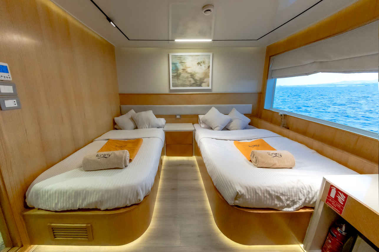 Twin Cabin Sea view - Main Deck