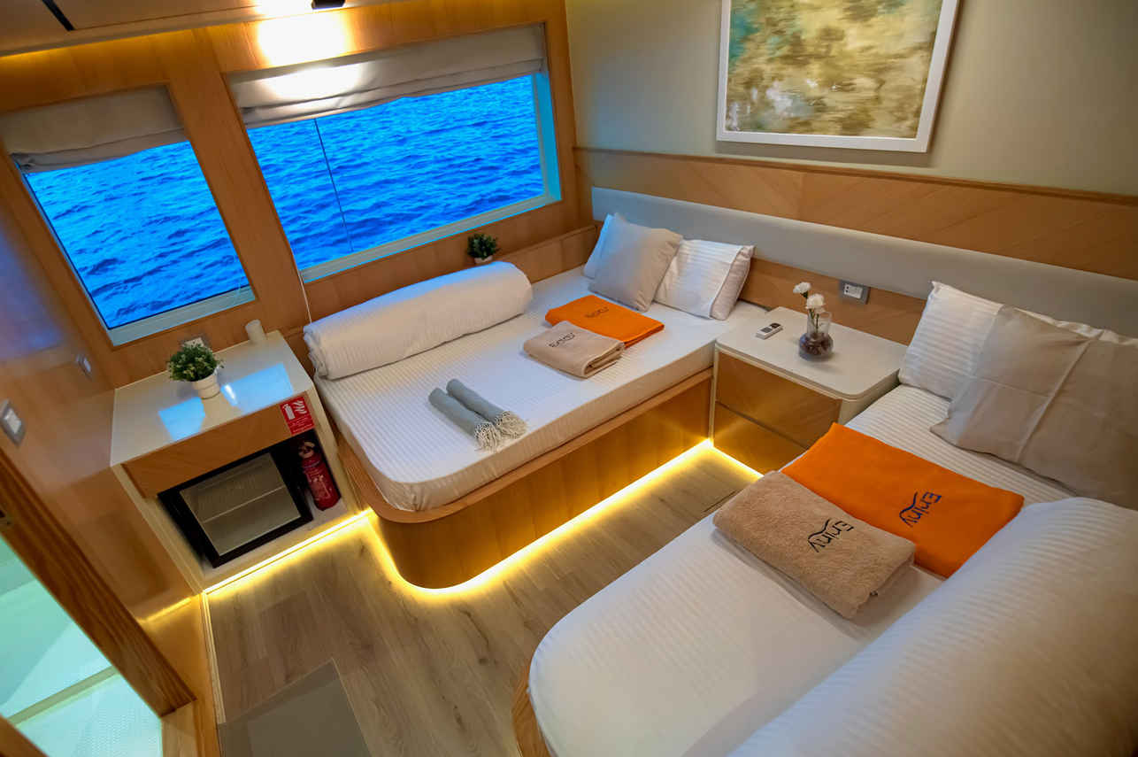 Twin Cabin Sea view - Main Deck