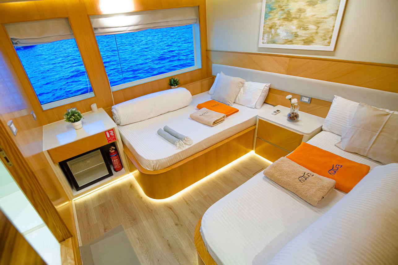 Twin Cabin Sea view - Main Deck