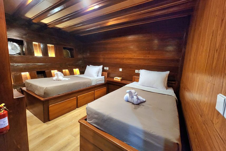 Lower Deck Twin Cabin