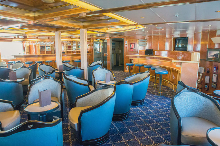 Bar and Lounge Area - Sea Spirit Antarctica