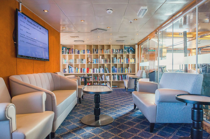 Salon interior - Sea Spirit Arctic