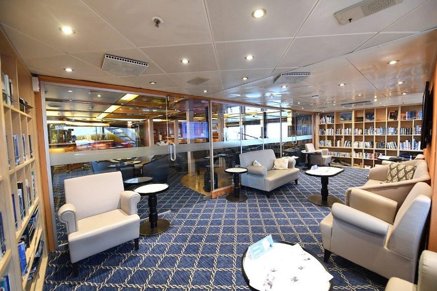 Salon interior - Sea Spirit Arctic