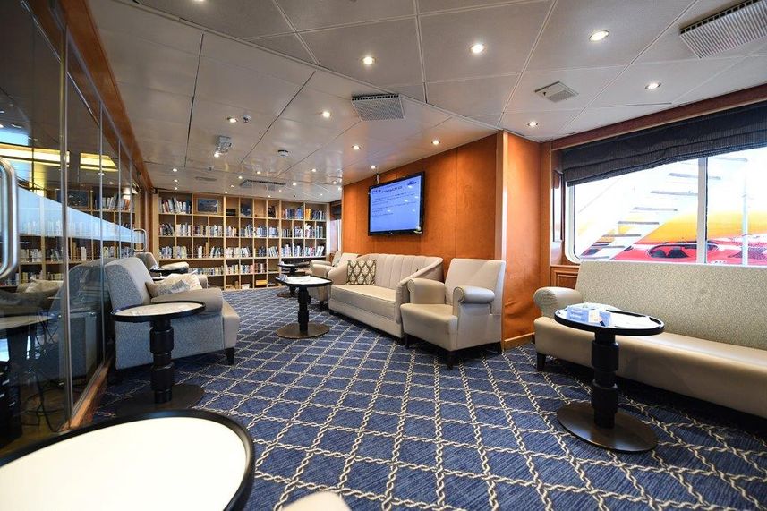 Salon interior - Sea Spirit Arctic