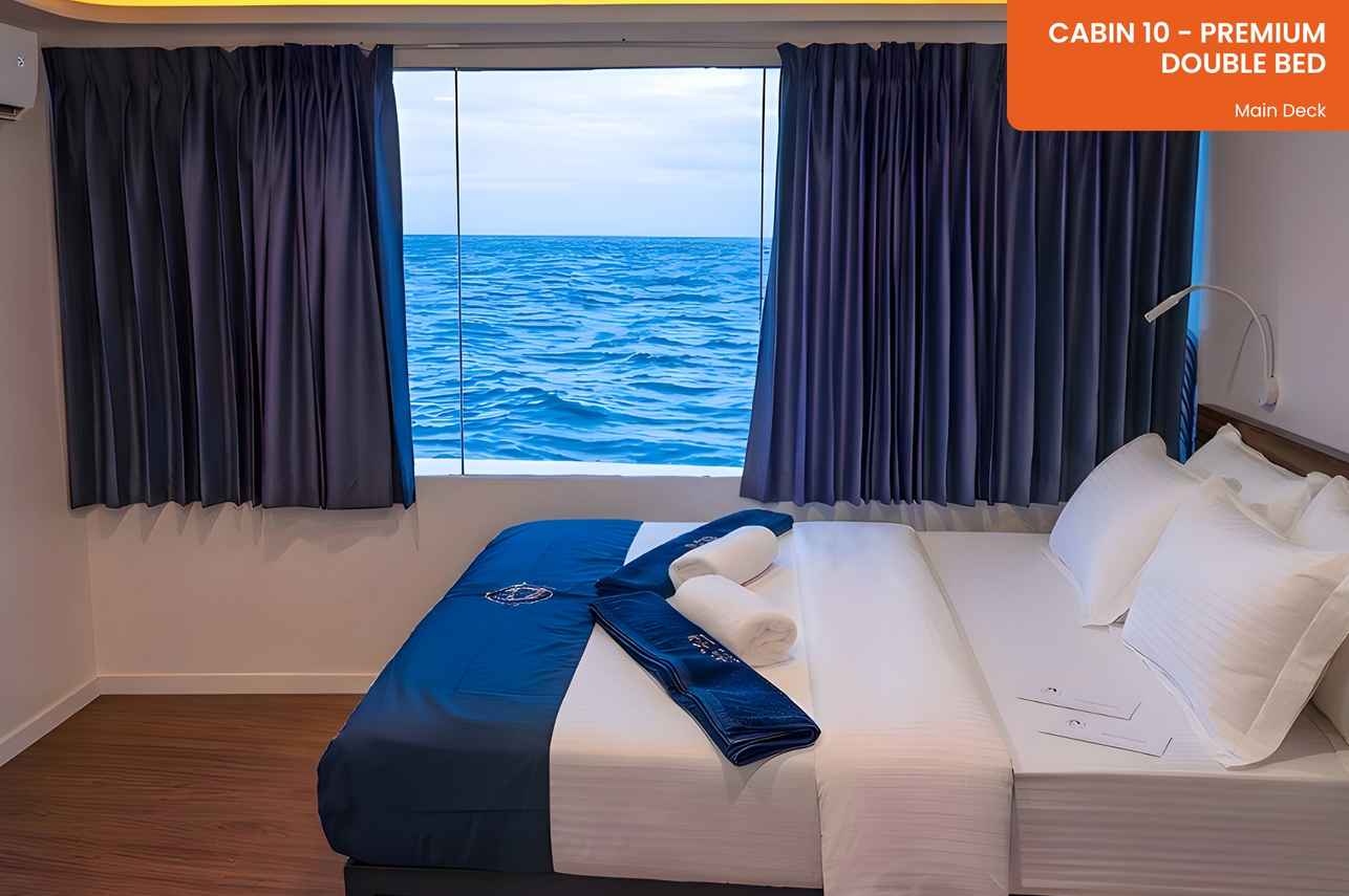 Cabin 10 - Premium Cabin - Double Bed - Main Deck
