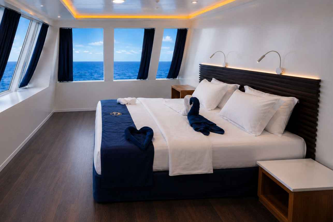 Cabin 14 - Deluxe Cabin - Convertible Bed - Upper Deck