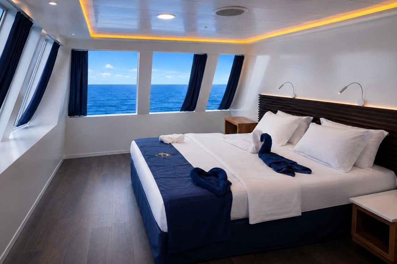 Cabin 13 - Deluxe Cabin - Convertible Bed - Upper Deck