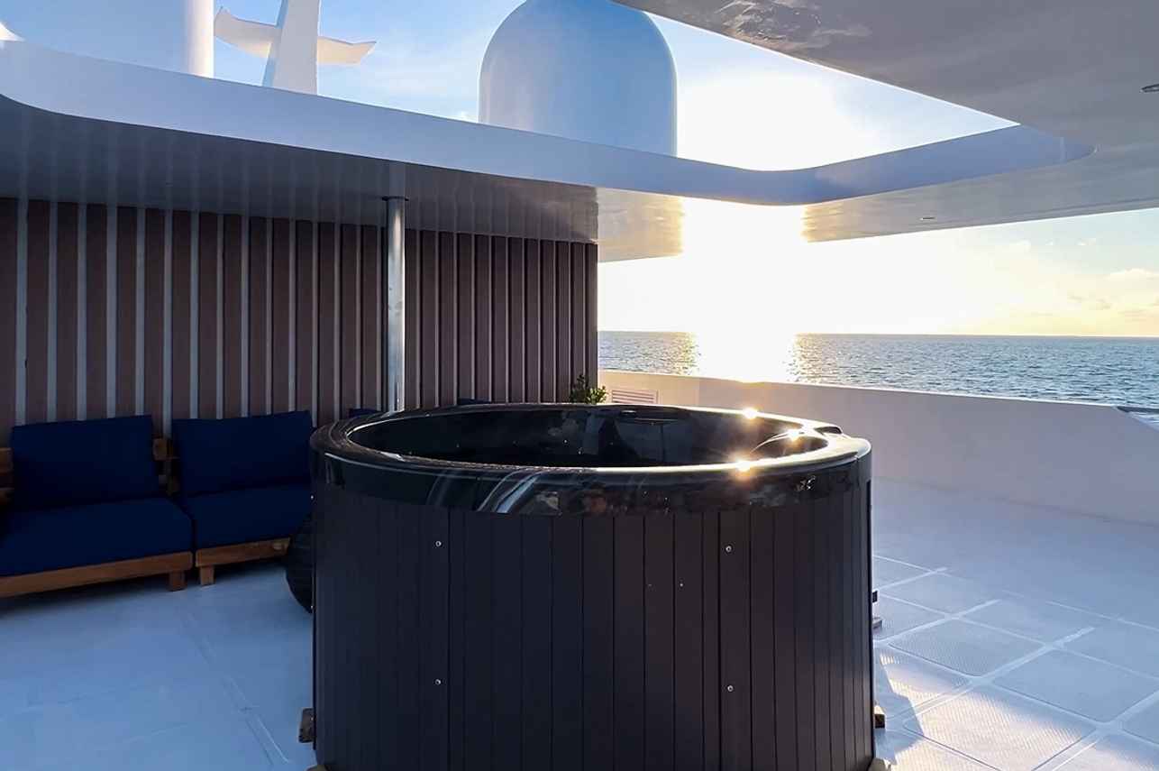 Vasca idromassaggio - Dune Black Manta