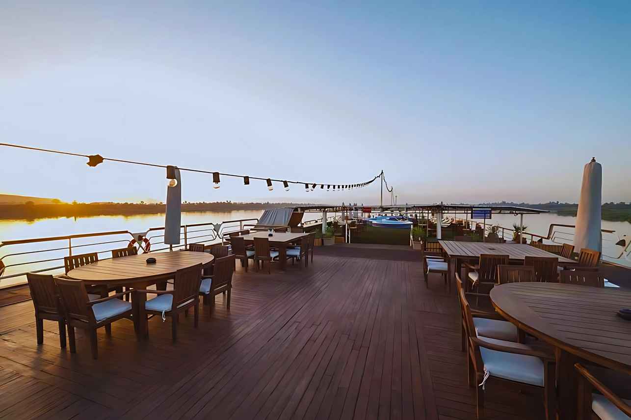 Terraza - Sonesta Nile Goddess