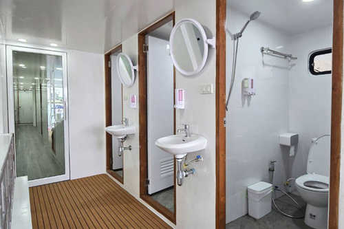 Shared bathroom