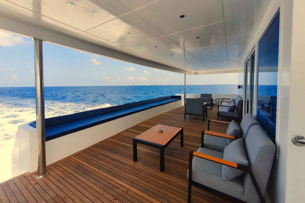 Outdoor Lounge - Spirit of Maldives