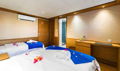 Lower Deck Double Cabins