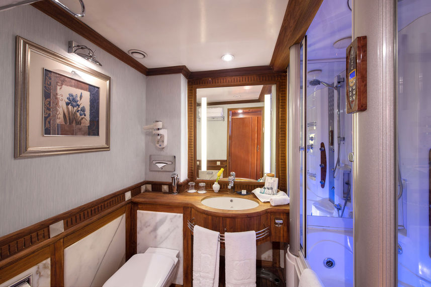 Deluxe Cabin Bathroom