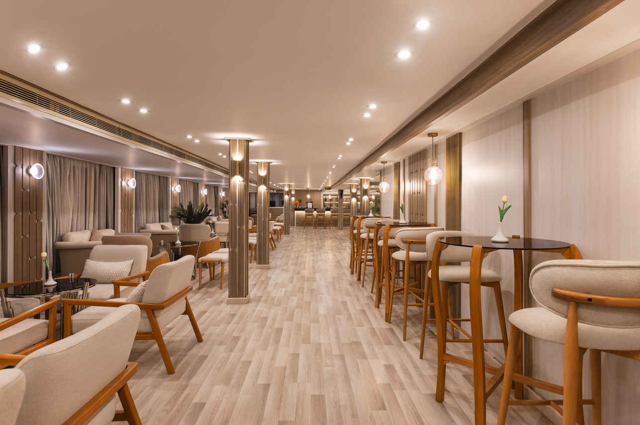 Bar and Lounge Area - MS Alma