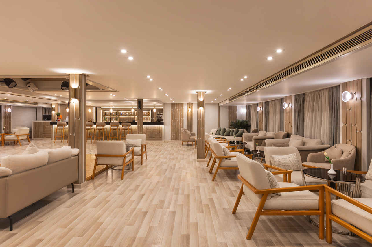 Bar and Lounge Area - MS Alma