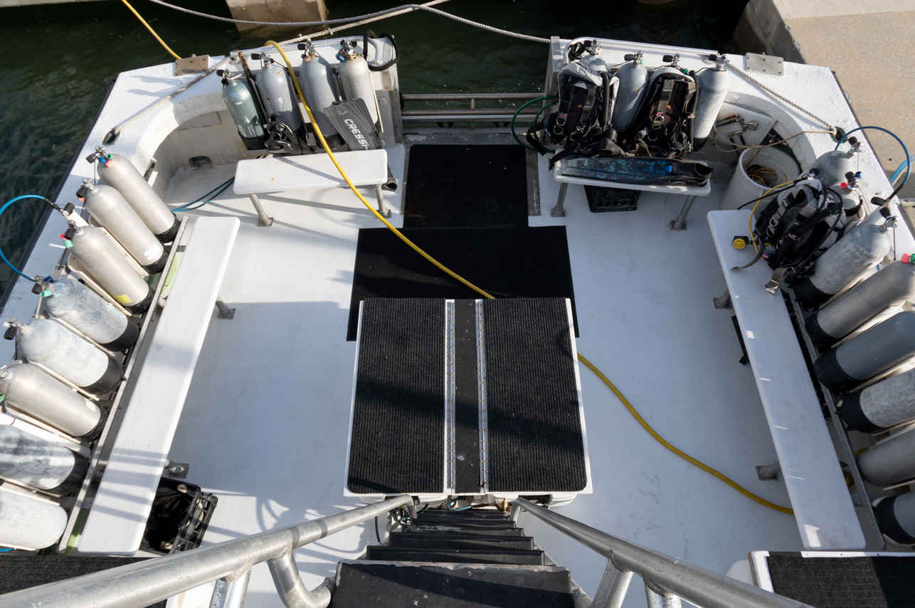 Dive deck - Shear Water