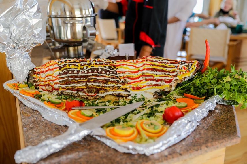 Essen an Board - Dahabeya Aida