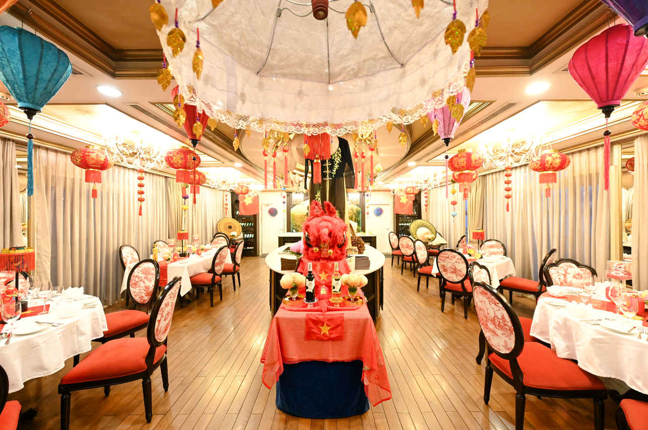 Sala de Jantar - Mekong Princess