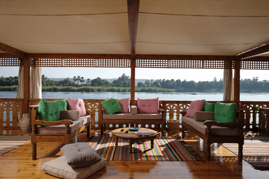 Lounge Aperta - G Adventures Dahabiya Nile
