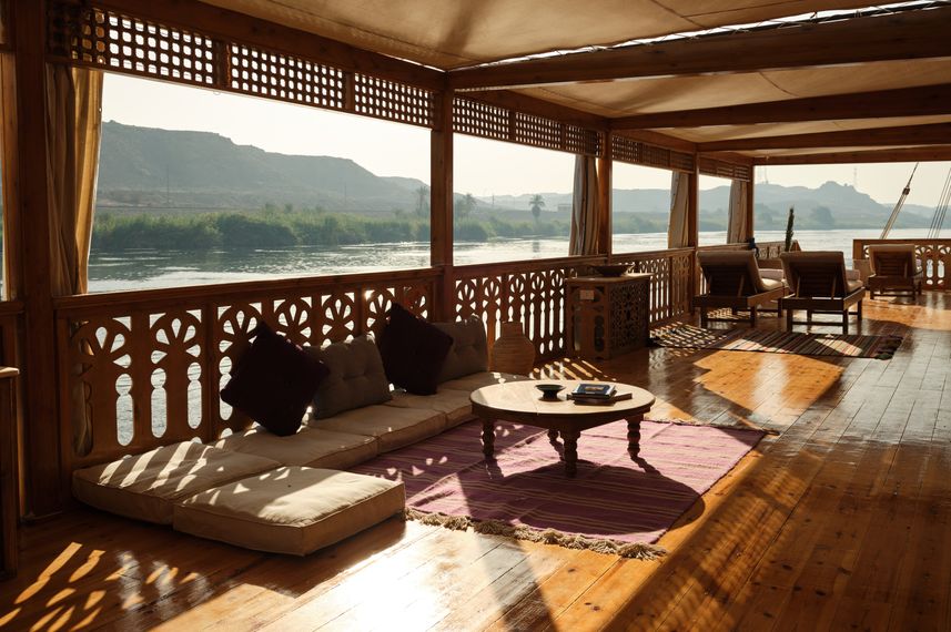Lounge Aperta - G Adventures Dahabiya Nile