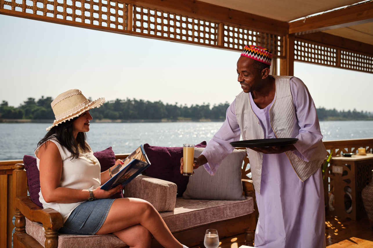 Salon exterior  - G Adventures Dahabiya Nile