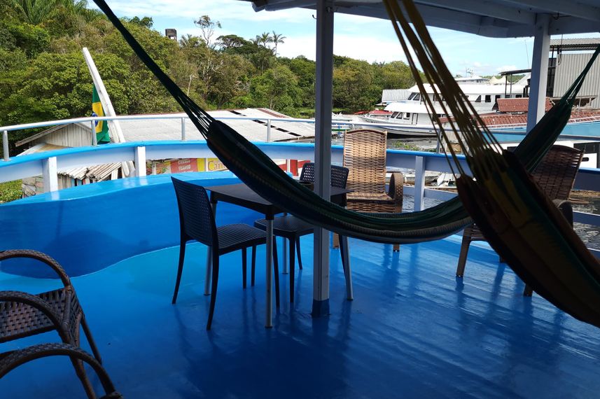 Hammock and Solarium Area