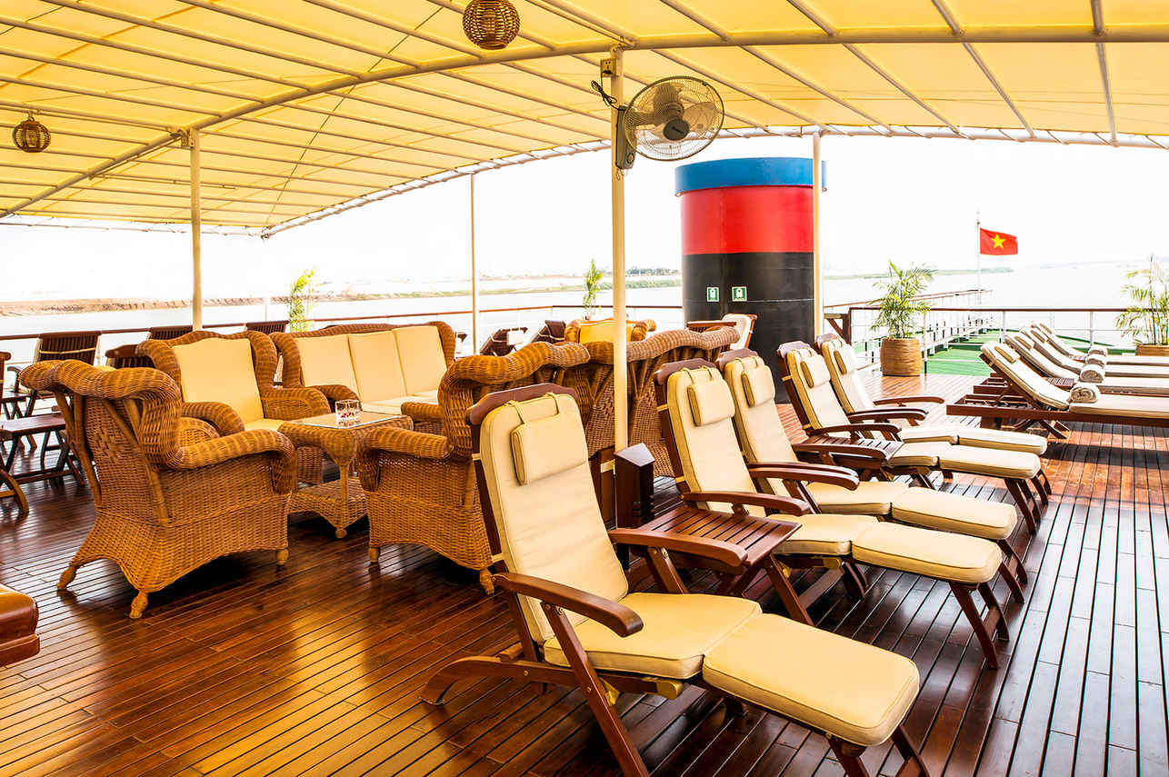 Sonnendeck - RV Bassac Pandaw