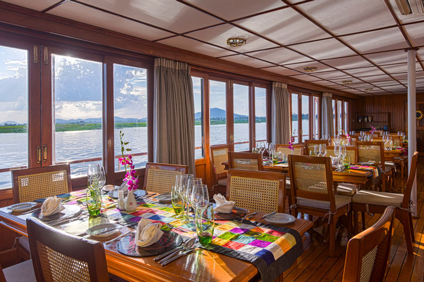 Sala da pranzo - RV Mekong Pandaw