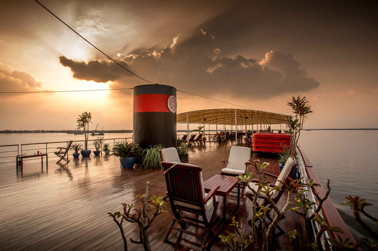 日光浴甲板 - RV Mekong Pandaw