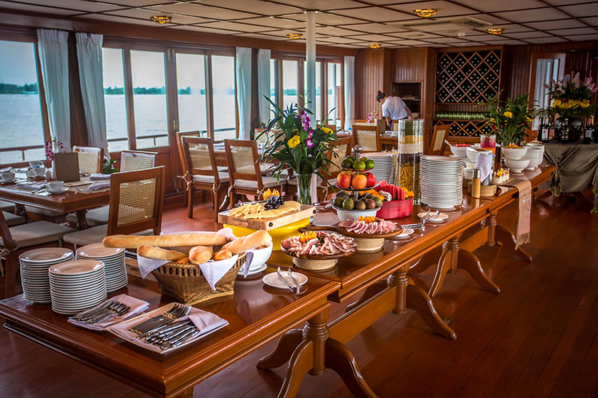 Sala da pranzo - RV Mekong Pandaw