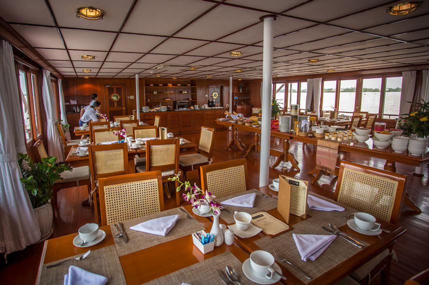 Sala da pranzo - RV Mekong Pandaw