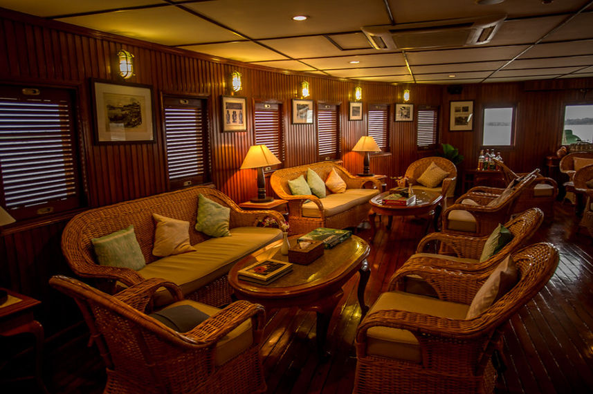 Salone coperto - RV Mekong Pandaw