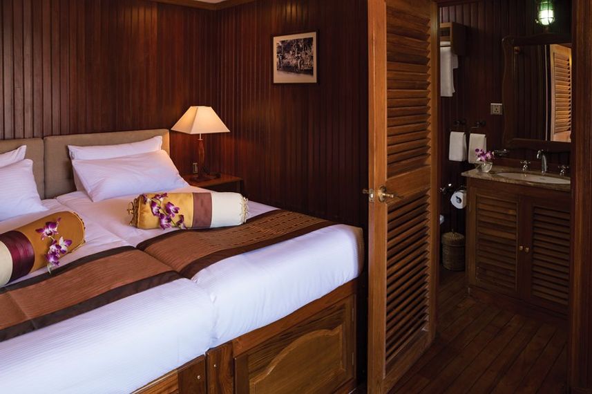 Cabina letto matrimoniale - RV Mekong Pandaw