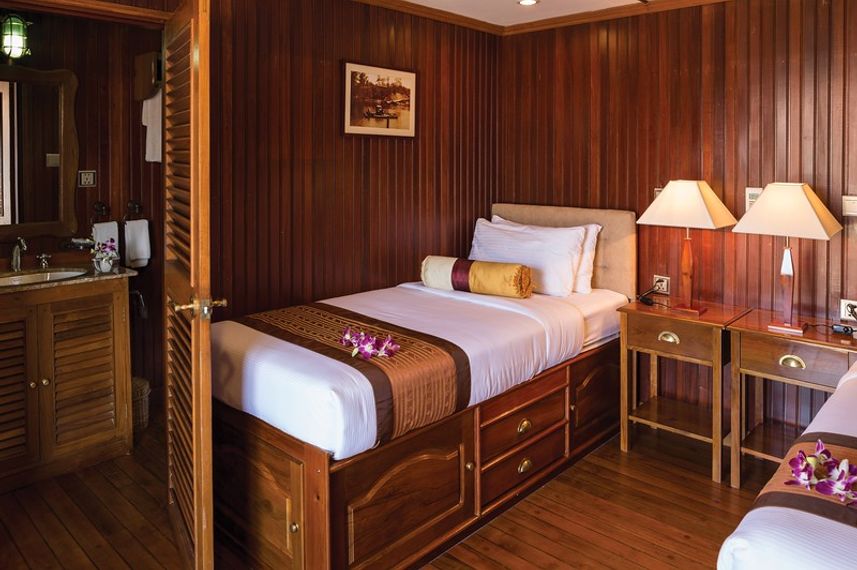 Cabina letto doppio - RV Mekong Pandaw