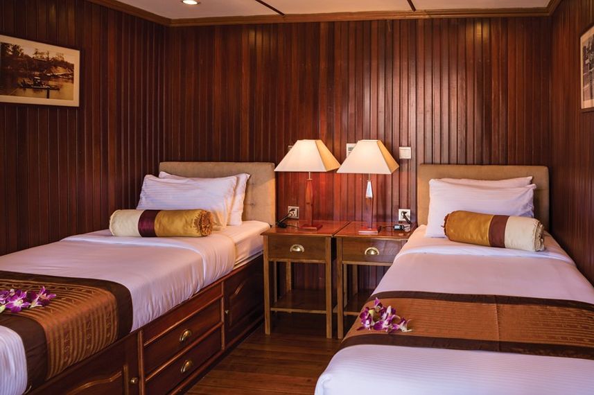 Cabina letto doppio - RV Mekong Pandaw