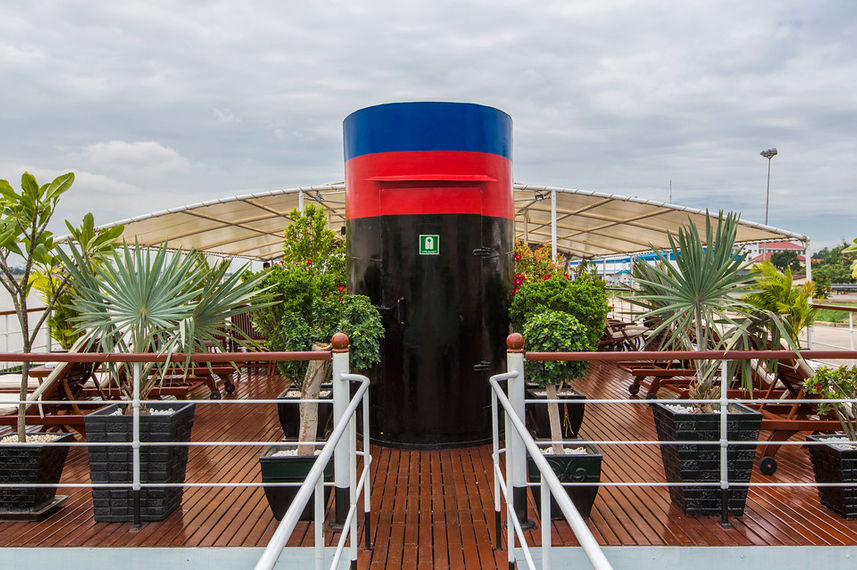 Sun Deck - RV Tonle Pandaw