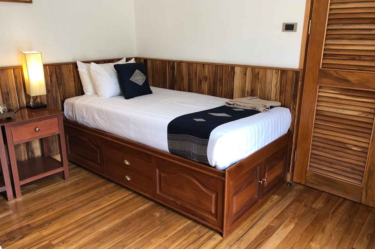 Hut met twee eenpersoonsbedden - RV Laos Pandaw