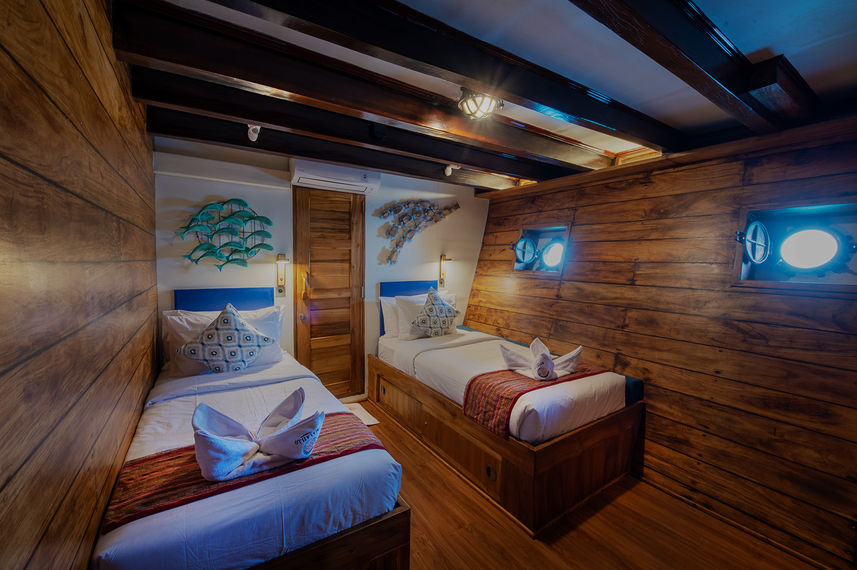 Lower Deck Twin Cabin