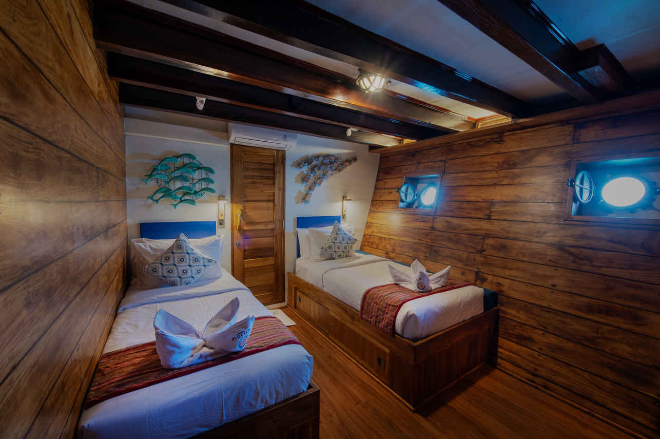 Lower Deck Twin Cabin